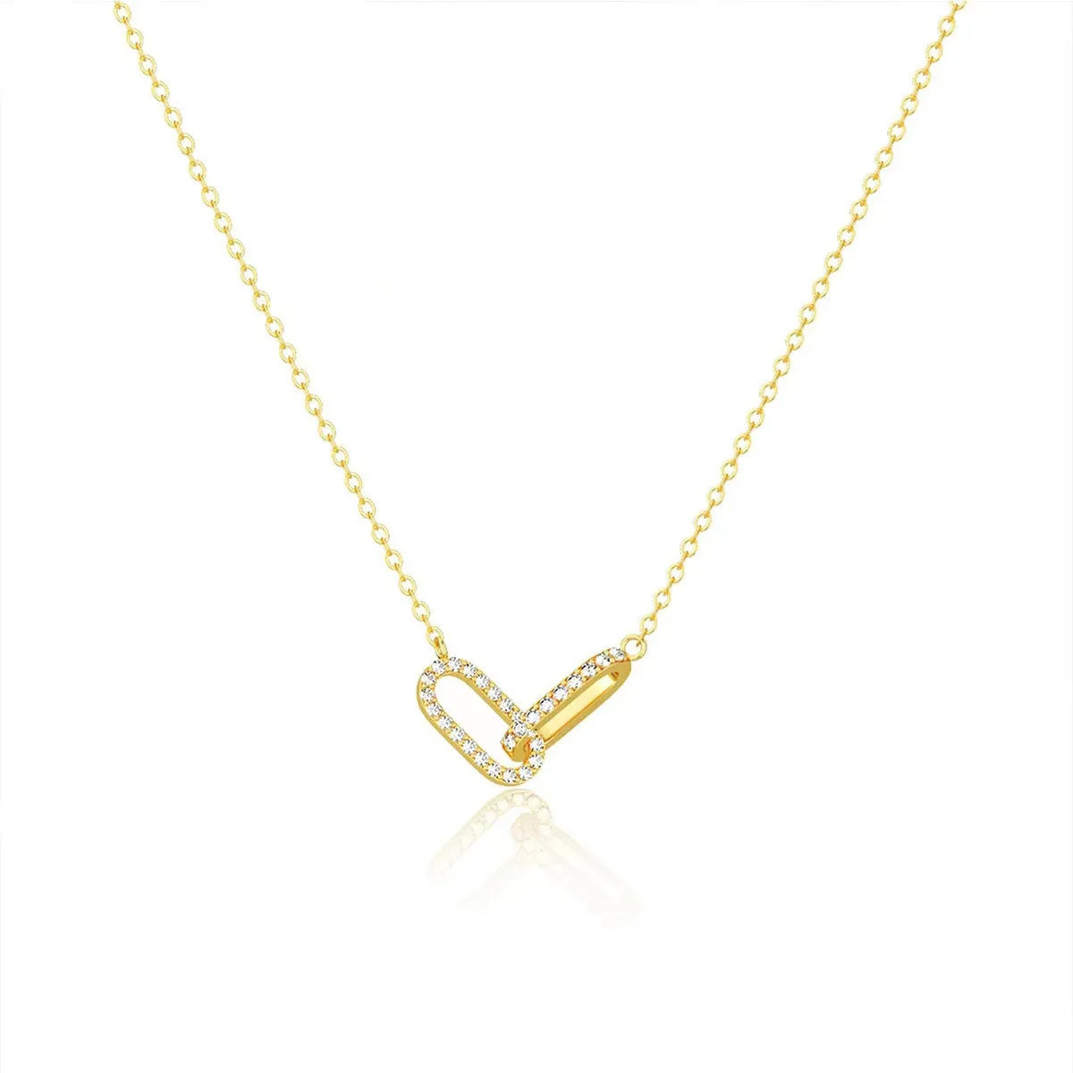 Double Zircon Necklace